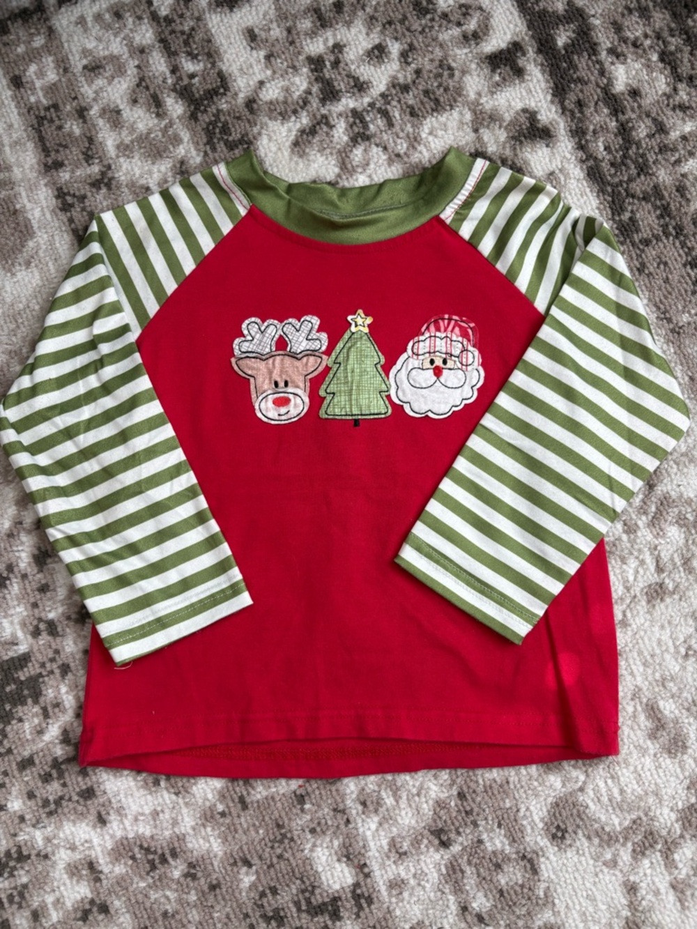 Boys Christmas long sleeve shirt